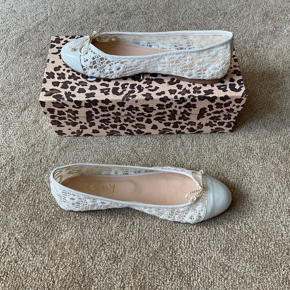 FS/NY lace ballet flat shoes size 7 - Picture 6 of 7